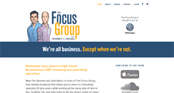 Desktop Screenshot of focusgroupradio.com